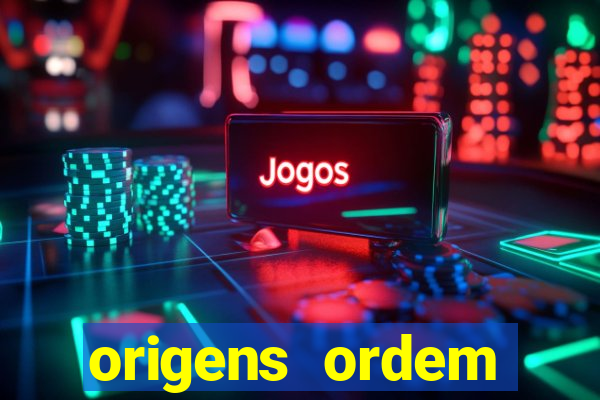 origens ordem paranormal homebrew